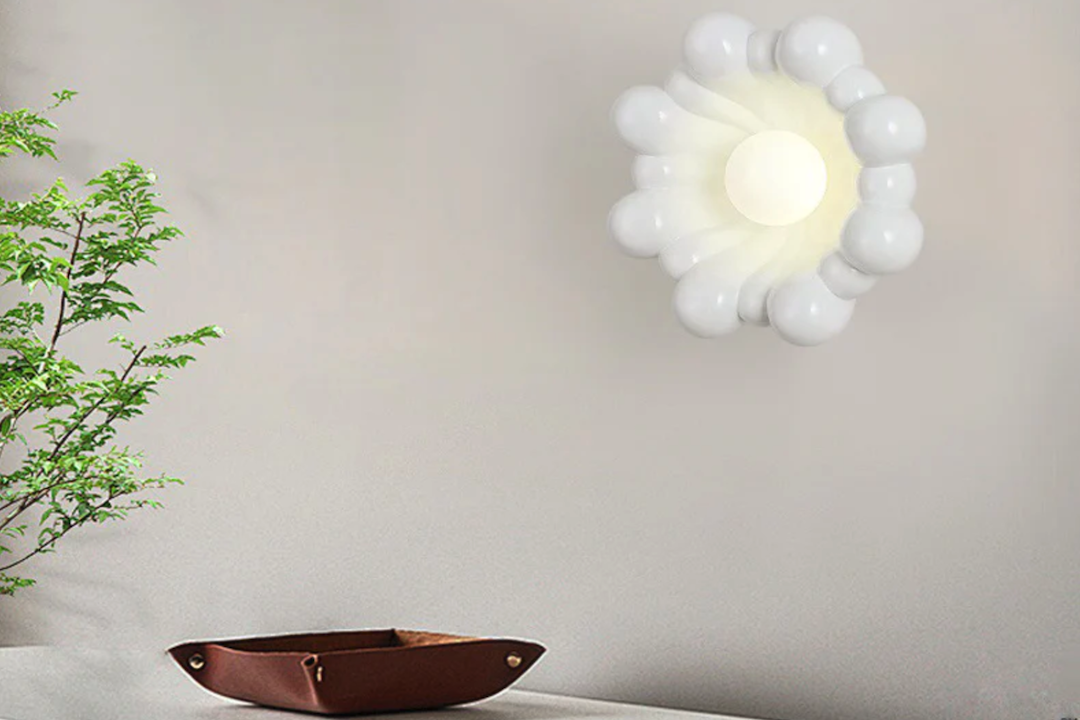 Lampe murale nordique en forme de fleur Lampe murale nordique en forme de fleur