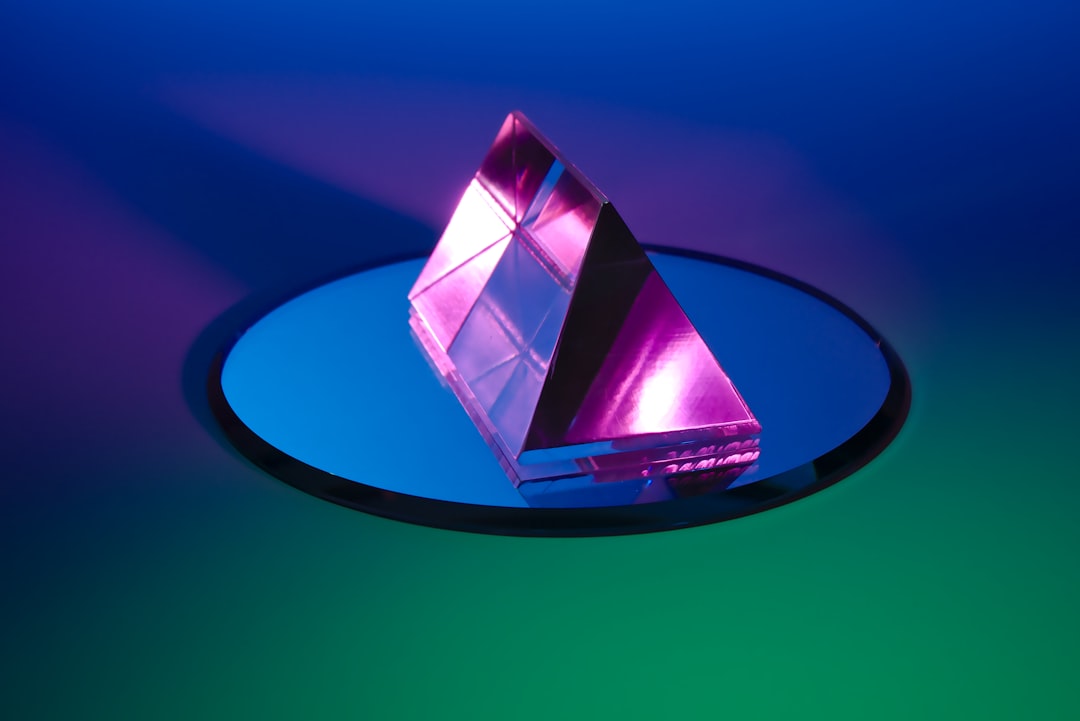 Lampe de sol en forme de cube de diamant